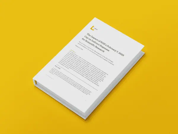 Cover image of LINUS NIH Report on yellow background